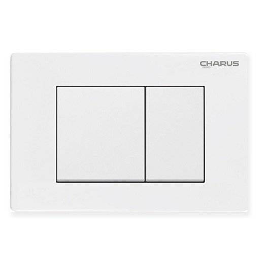 Кнопка смыва CHARUS Minimalista FP.310.11.01, белый агат