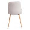 Стул Tetchair Chilly (mod. JSC-220) 24345 светло-серый, натуральный, велюр фото 4