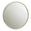 Зеркало Dreja Miro 99.2046 золото, 80x80