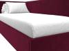 Кровать Лига Диванов Лига-039 122069L красный левая 90x200 фото 4