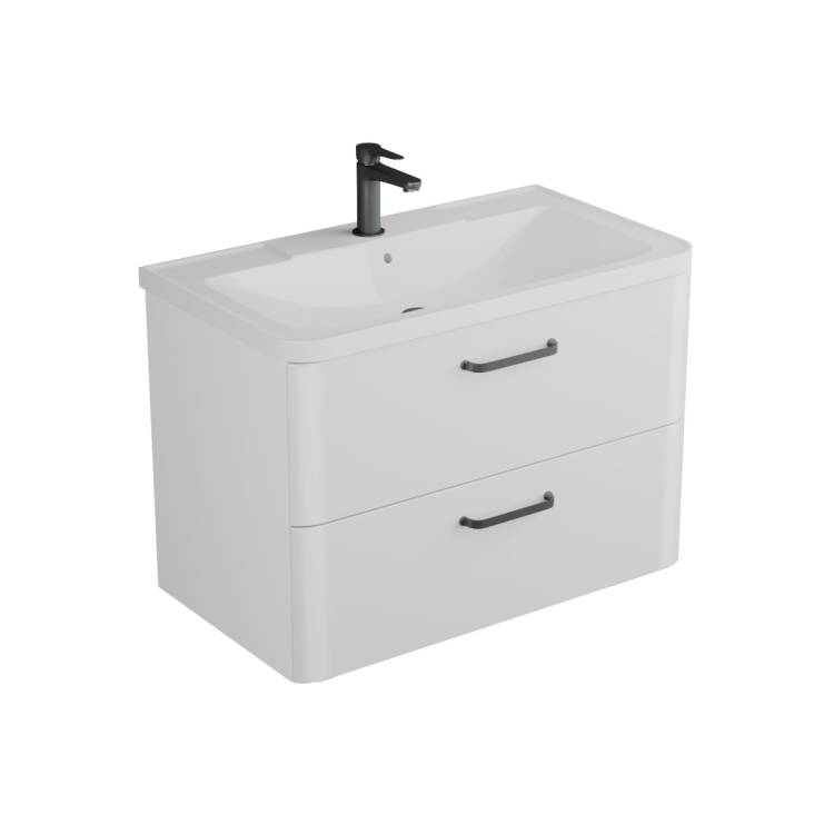 Тумба под раковину Veneciana Tibr 80 58025 белый матовый