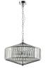 Подвесной светильник Crystal Lux Fiesta SP5 CHROME/TRANSPARENTE