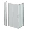 Душевой уголок Belbagno LUCE-AH-21-145/90-C-Cr профиль хром, стекло прозрачное, 145x90x195 фото 6