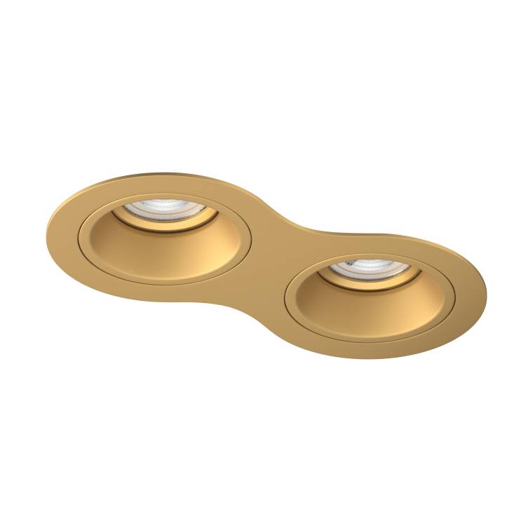 Встраиваемый светильник Lightstar Domino Round D6230303GMOD