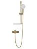Смеситель для ванны Wonzon & Woghand WW-AE3201-BG с душевым гарнитуром, брашированное золото фото 2