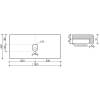 Столешница Sancos TT100A1 Black sky фото 4