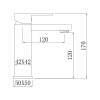 Смеситель для раковины Comforty FC045A-CMT 00004149949 черный фото 8