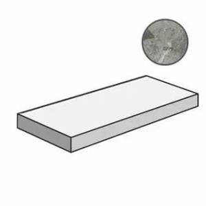 Ступень Italon Шарм Экстра 620070001463 Силвер угловая левая 33x160