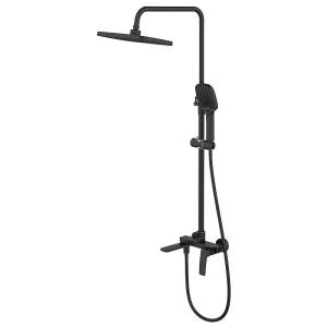 Душевая стойка Azario Conda AZ-K2411B черный матовый