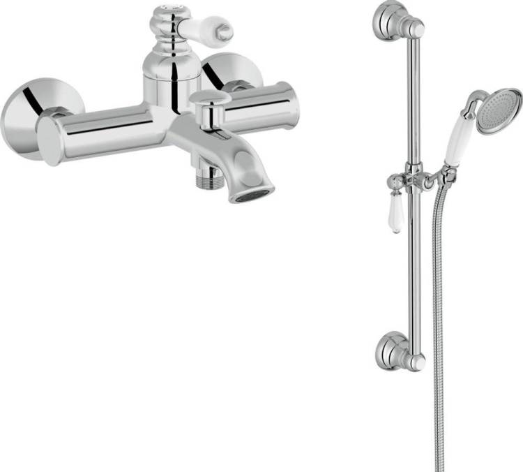 Душевой комплект Jacob Delafon Louise E24364-CP + E24363-CP