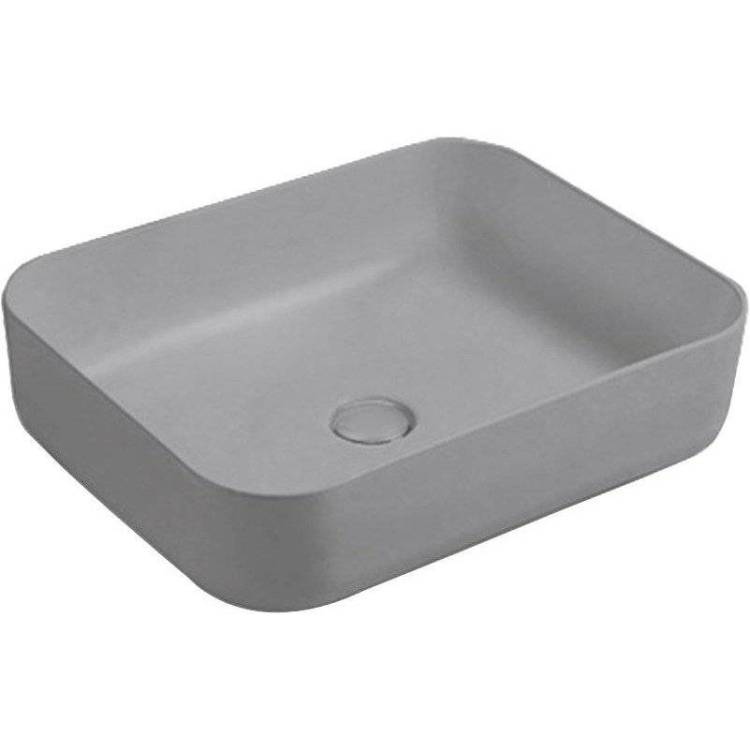 Раковина Vincea VBS-105MG 50 см, серая матовая