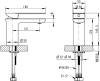 Смеситель для раковины Bravat Gina F165104C-ENG фото 3