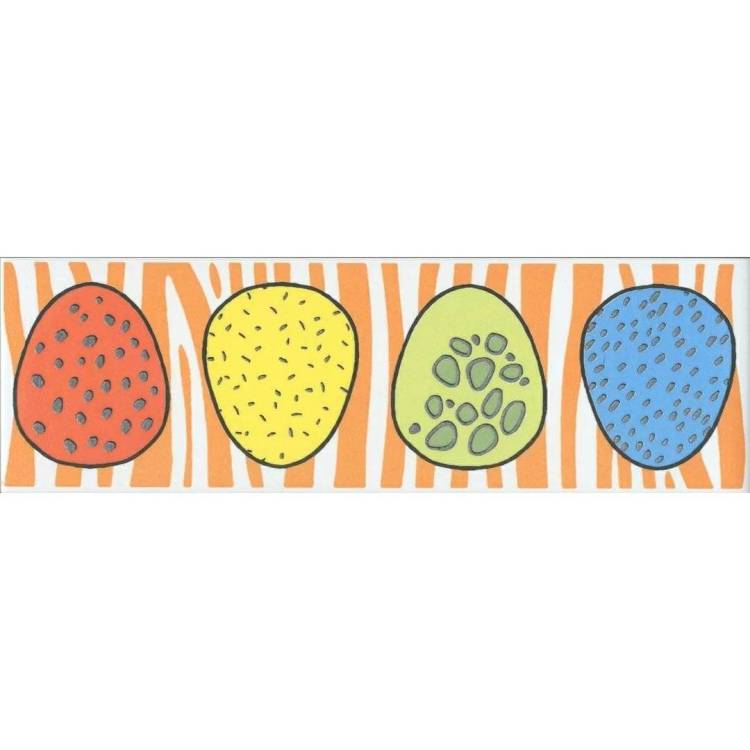 Бордюр Kerama Marazzi Динозаврики OS/A247/5009 1 Матовый 6.3x20