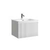 Тумба с раковиной Sancos Snob R 1.0 Bianco, 60x42.6