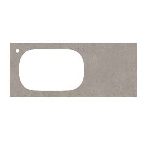 Столешница Kerama Marazzi Magica MA.2.1.SG519920R\120 Риккарди, серый, 120 см