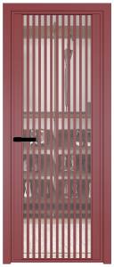 Межкомнатная дверь Profil Doors 3 AGP цвет профиля Красный антрацит, стекло безопасное 6 мм комфорт нейтрал 700x2000