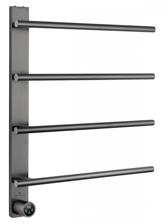 Полотенцесушитель электрический Wonzon & Woghand Nürnberg WW-AL344-GM темный графит
