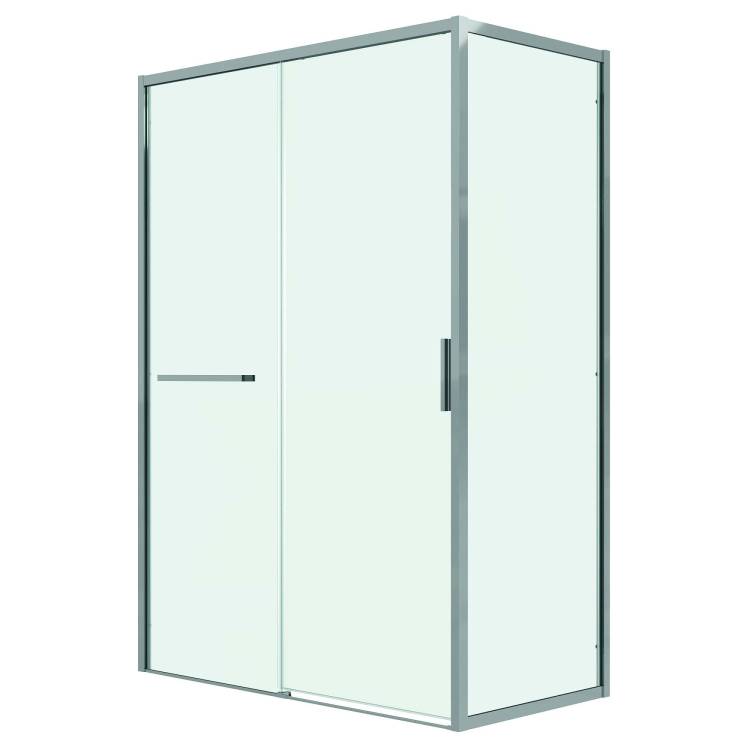 Душевой уголок Grossman Style 120.K33.05.1010.10.00 профиль хром, стекло прозрачное, 100x100x195