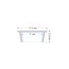 Профиль алюминиевый для светодиодной ленты OGM GM-08-35 фото 3