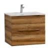 Тумба с раковиной BelBagno MARINO-CER-N 70 подвесная, Rovere Rustico фото 2
