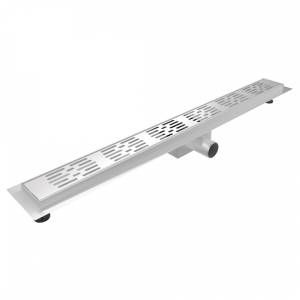 Душевой трап Watersense Jessie W00451 нержавеющая сталь, 10x80