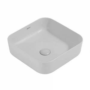 Раковина Abber Rechteck AC2211MLG 39 см, светло-серая матовая