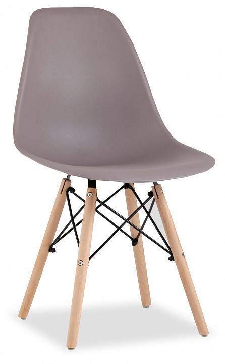 Набор из 4 стульев Stool Group Eames Y801 dark grey X4