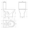 Унитаз-компакт BelBagno Lounge BB045CPR/BB045/051SC безободковый Белый фото 12