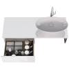 Мебель для ванной Dreja Box+Line 120 белый глянец фото 5