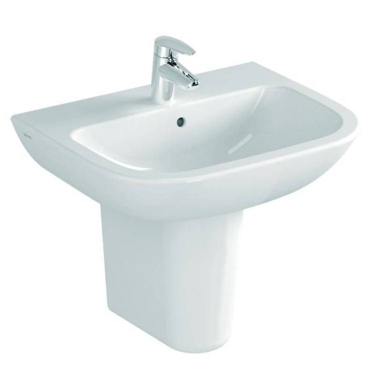 Раковина Vitra S20 5503B003-0001 с полупьедестале, 60 см