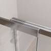 Шторка на ванну Cezares SLIDER-FIX-VF-11-100/150-C-Cr профиль хром, стекло прозрачное, 100x145 фото 5