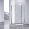 Душевой уголок Vincea Slim-N VSR-4SNP9012CL профиль хром, стекло прозрачное, 120x90x195
