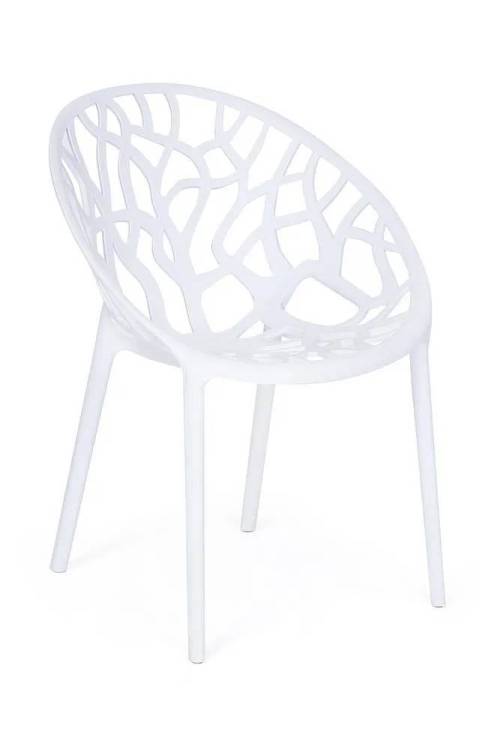 Стул Tetchair Bush (mod. 017) 11725 белый 60x58.5x80