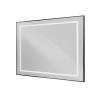 Зеркало BelBagno SPC-KRAFT-1000-800-SENS-NERO с подсветкой и подогревом, Черный фото 2