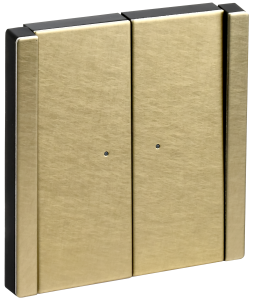 Выключатель 2-клавишный IEK Forte&Piano FP-V20-1-10-1-M-K37 шампань