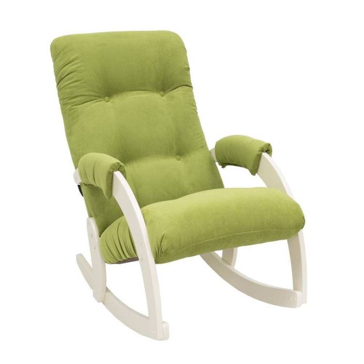 Кресло-качалка Leset Модель 67 2000000031286 Дуб шампань/Verona Apple Green