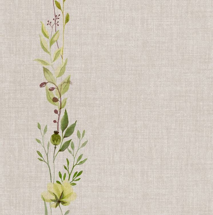 Термопереводная панель ПВХ ProfBuild Лен Натуральный 270x25x0.8