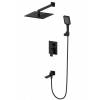 Душевой комплект Wonzon & Woghand WW-88939016-MB черный