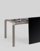 Стол обеденный Stool Group Varden DT5169J-180 Armani grey top DUAL темно-серый, керамика 180(240)x90x75 фото 5
