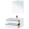 Тумба с раковиной Aquanet Lino 90 271949 подвесная, белый матовый фото 11