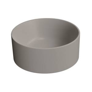 Раковина GSI Kube X 943505 32 см, серо-бежевая матовая