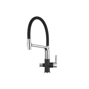 Смеситель для кухни Granula GR-0075, ШВАРЦ