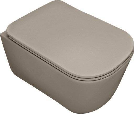 Чаша для унитаза Kerasan Tribeca 511481 nocciola mat без сиденья