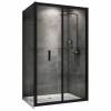 Душевой уголок Abber Sonnenstrand AG07120B-S90B 90x195x120, профиль Черный