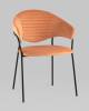 Набор из 2 стульев Stool Group Алексис AV 445-Cm-08 X2 оранжевый, велюр фото 2