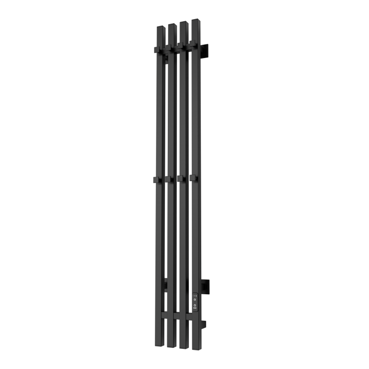 Полотенцесушитель электрический Comfysan Alto-K 015831 EC-4 120/15 черный матовый