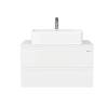 Тумба под раковину Onika Алеста 80 подвесная, белая