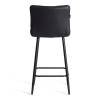 Стул полубарный Tetchair Bari 24915 черный, экокожа фото 4