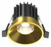 Встраиваемый светильник Maytoni Technical Round DL058-7W4K-BS