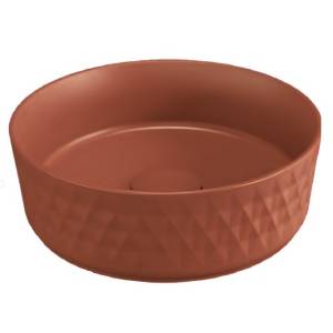 Раковина Isvea Davanti 10NF67036-2U 35 см, терракотовая матовая